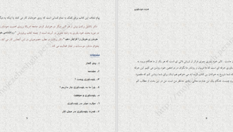 کتاب قدرت خودباوری دکتر ناتانیل براندن دانلود PDF